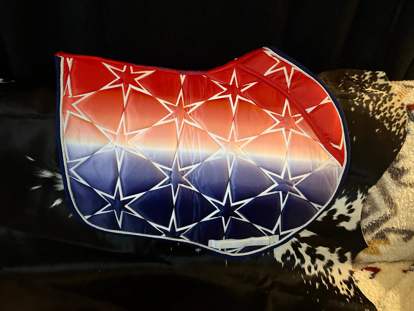 Red White and Blue Stars Pad