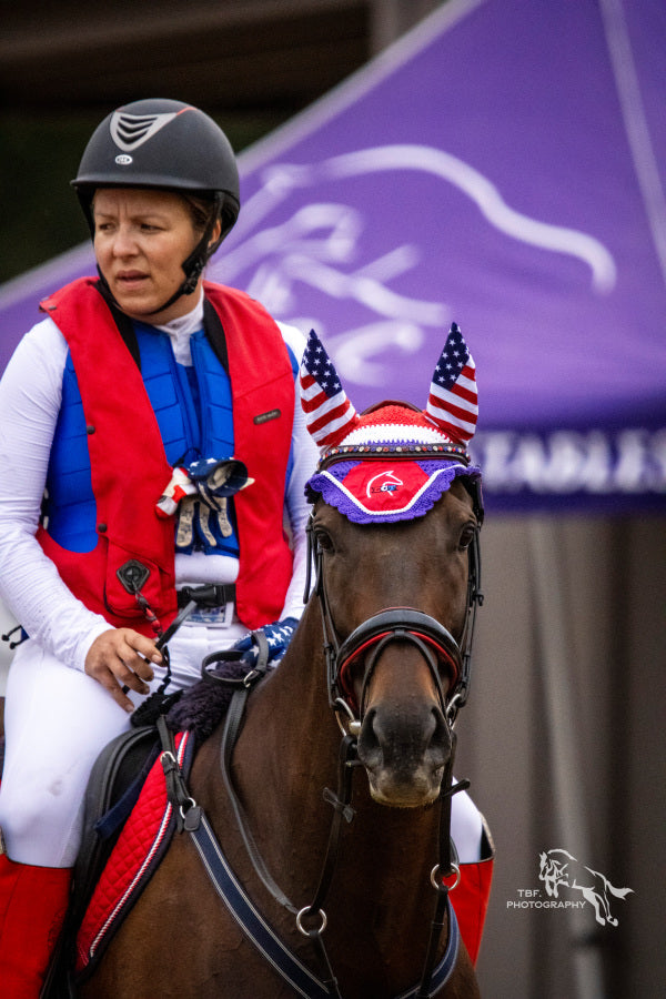 American Flag Bonnet