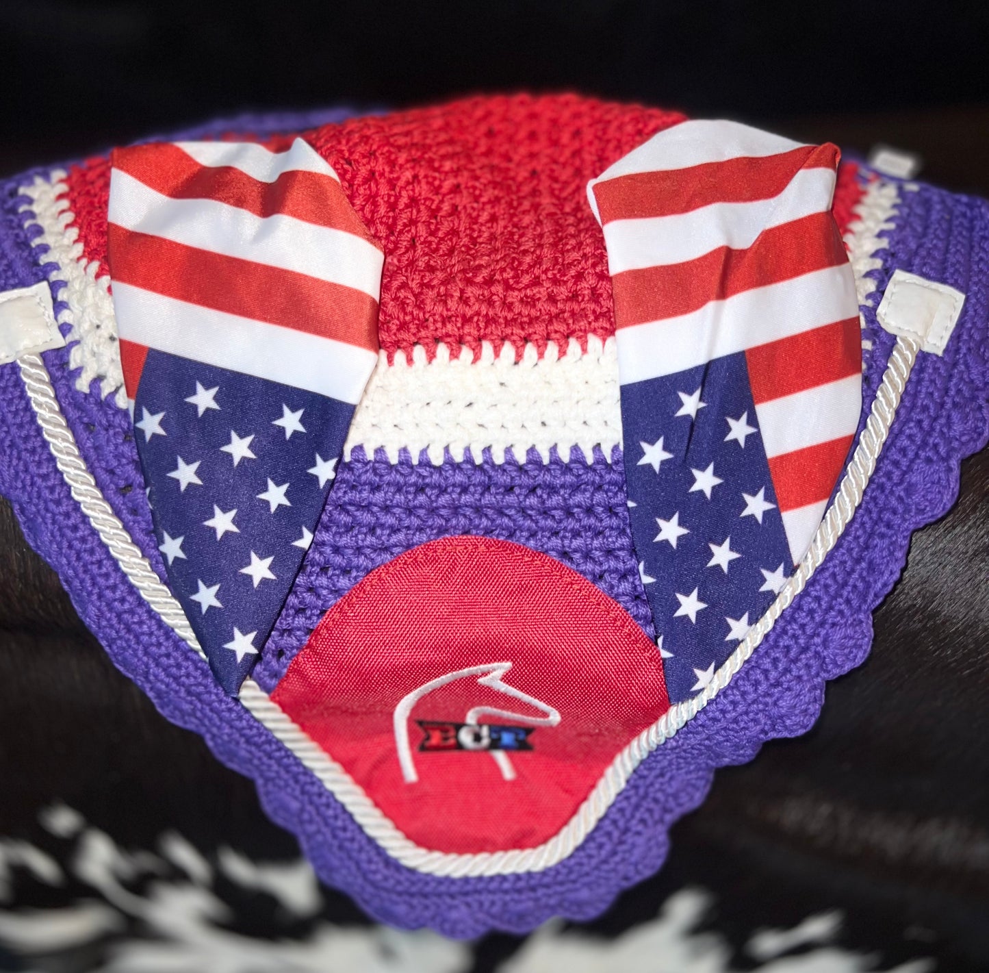 American Flag Bonnet